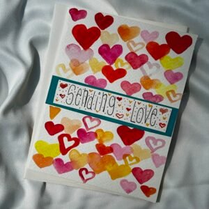Warm Shade Hearts of Love - "Sending Love"